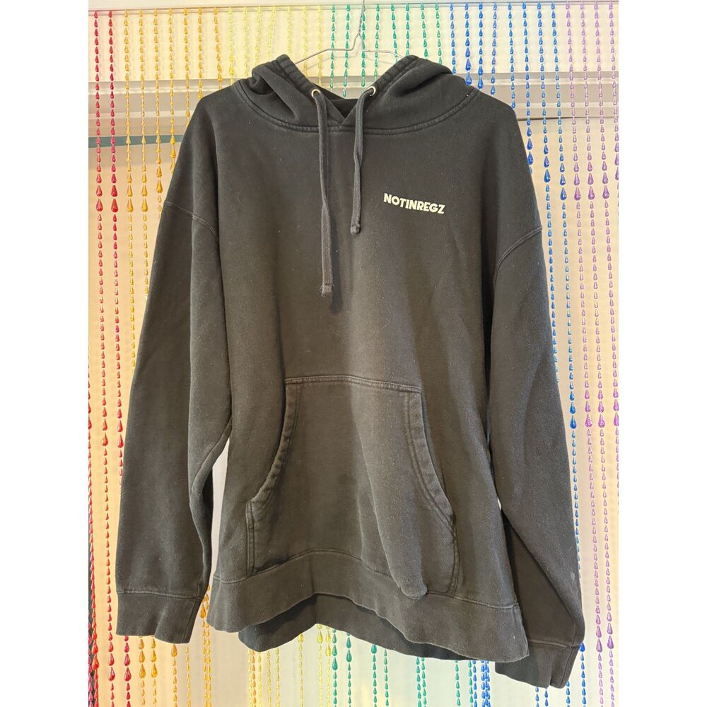 Not In Regz Limited Edition "Dropping Bombs Banging Moms" Hoodie - Picture 4 of 5